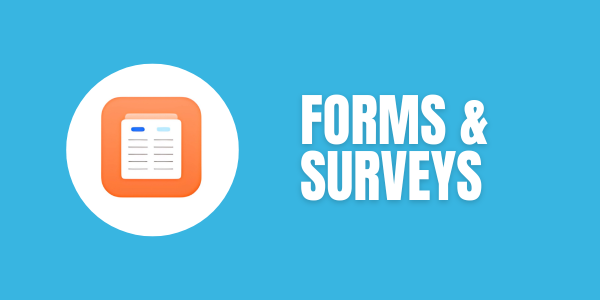 forms and surveys